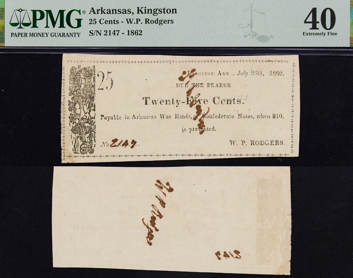 Hokiefan's-Collection-Of-Arkansas-Obsoletes,-Scrip-And-National-Bank-Notes