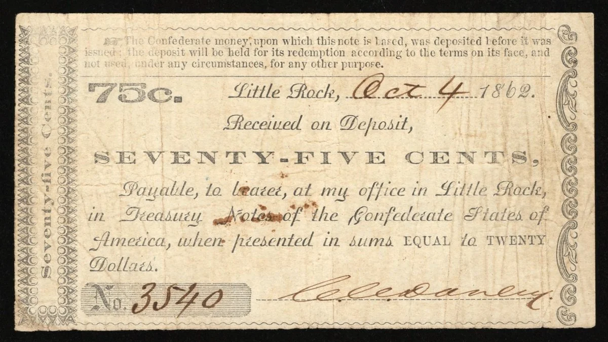 Hokiefan's-Collection-Of-Arkansas-Obsoletes,-Scrip-And-National-Bank-Notes