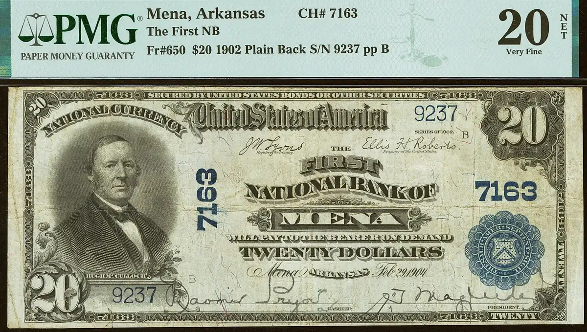 Hokiefan's-Collection-Of-Arkansas-Obsoletes,-Scrip-And-National-Bank-Notes