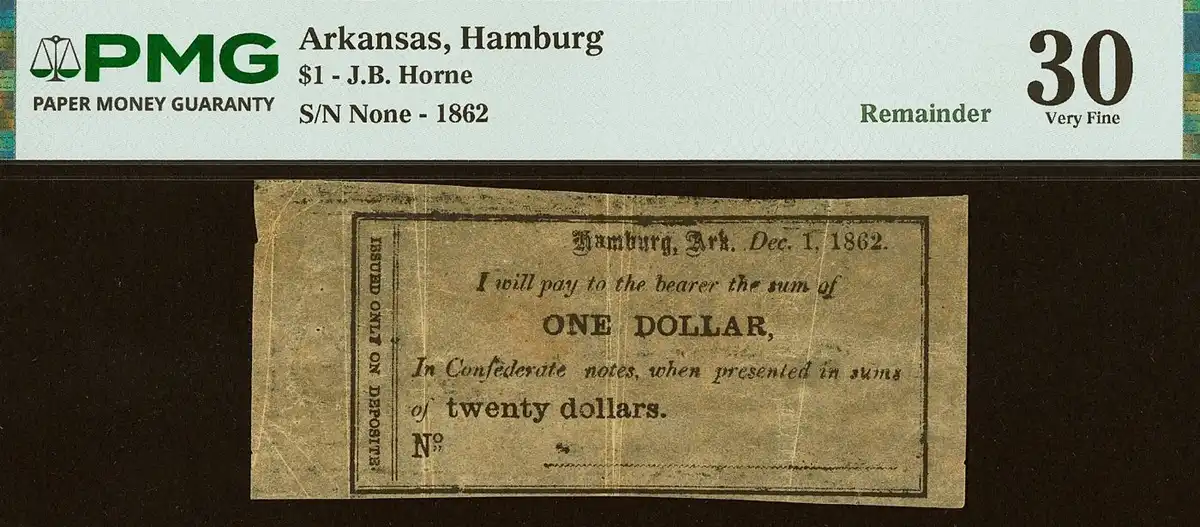 Hokiefan's-Collection-Of-Arkansas-Obsoletes,-Scrip-And-National-Bank-Notes