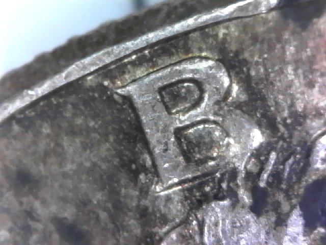 1964-Half-Dollar-Strange-Features-Toning-And-Square-Rim