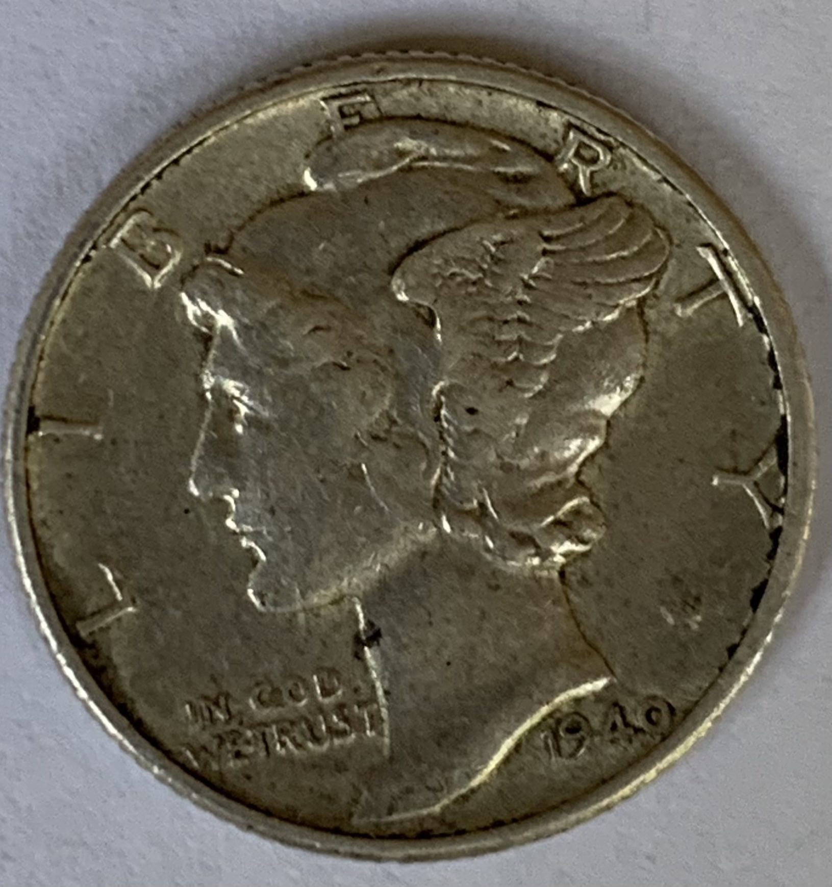 1940-Mercury-Dime---She's-Pretty,-But-Uncirculated?