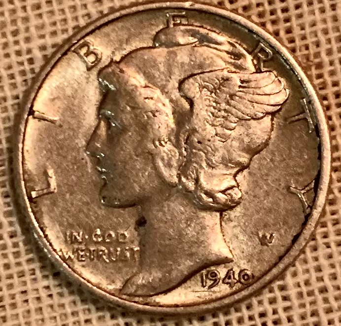 1940-Mercury-Dime---She's-Pretty,-But-Uncirculated?