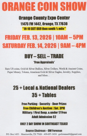 Orange,-TX-Coin-Show:-February-13,-14
