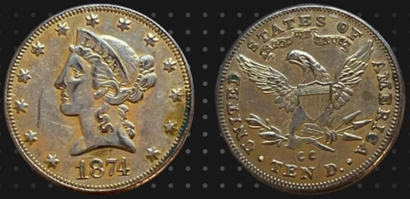 How-Bad-Does-A-Fake-Coin-Have-To-Be?-1874-CC-Eagle