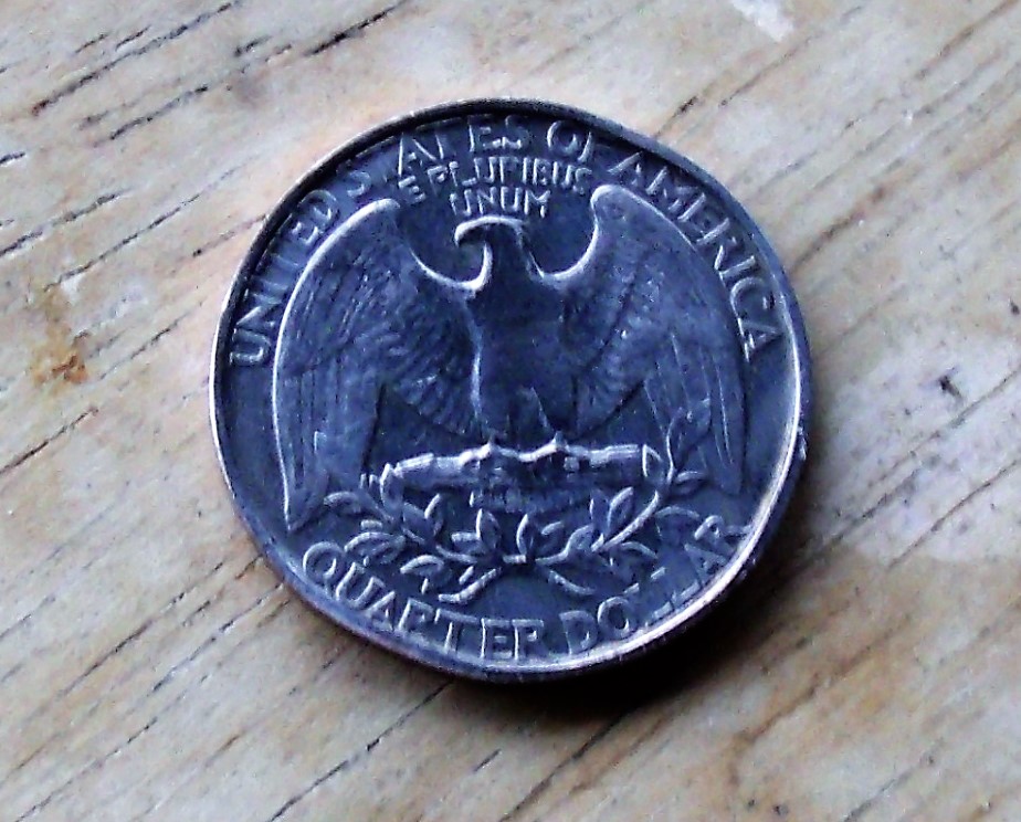1993-Quarter-With-No-Ridges-Flat-Smooth-Surface-Quarter-Is-Out-Of-Round.