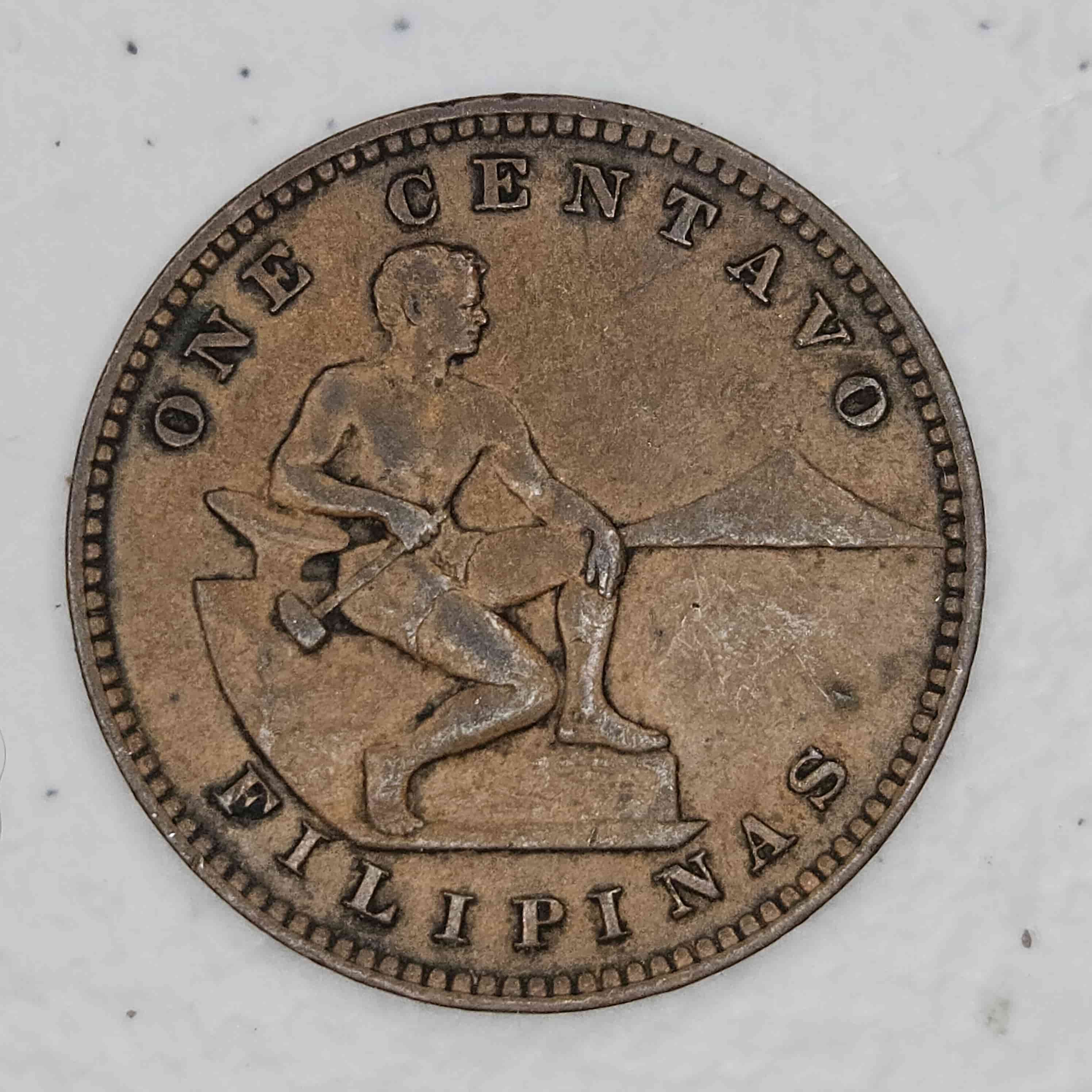 1903-Philippines-One-Centavo