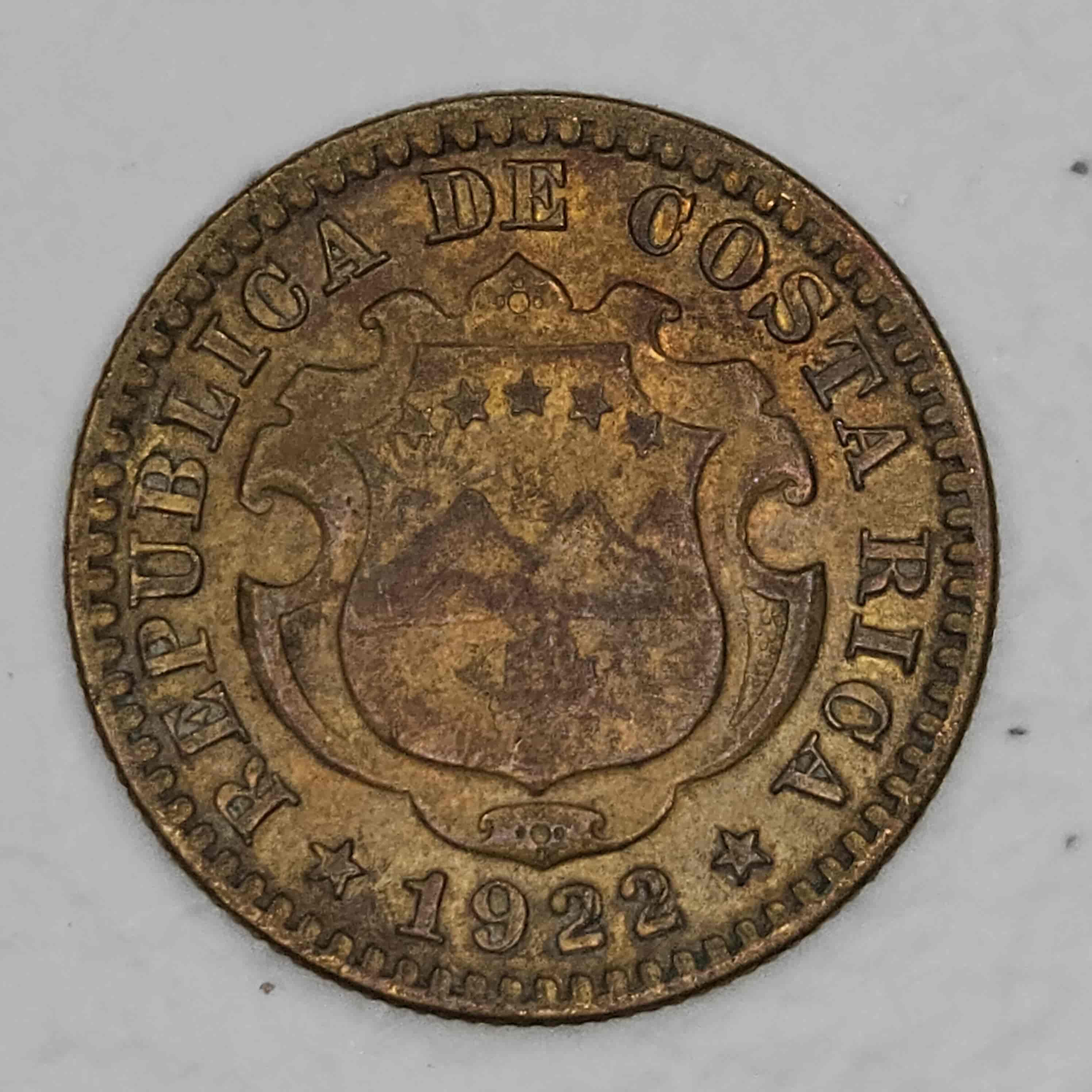 1922-Costa-Rica-10-Centimos