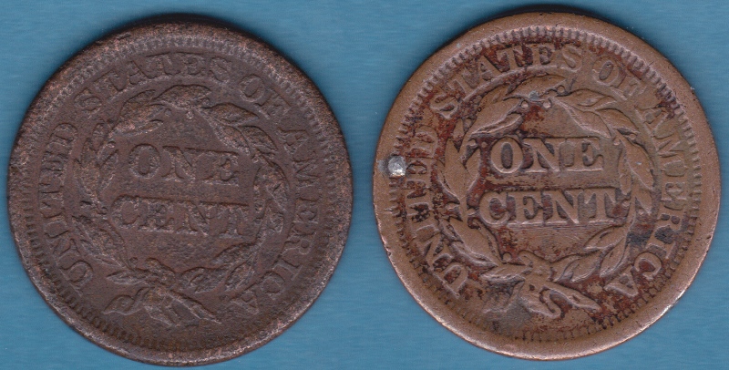 1849-And-1852-One-Cent-...opinions-Please