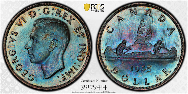 Toned-Canadian-Coins