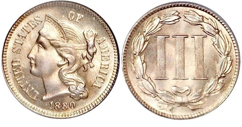 American-Two-Cent-And-Three-Cent-Pieces