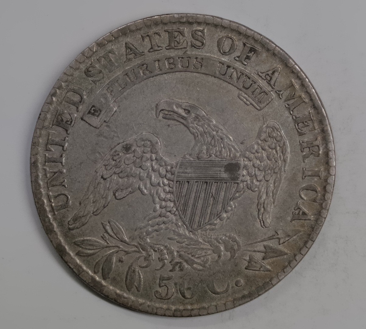 For-Grading--1829-Small-Letters-Capped-Bust-Half-Dollar