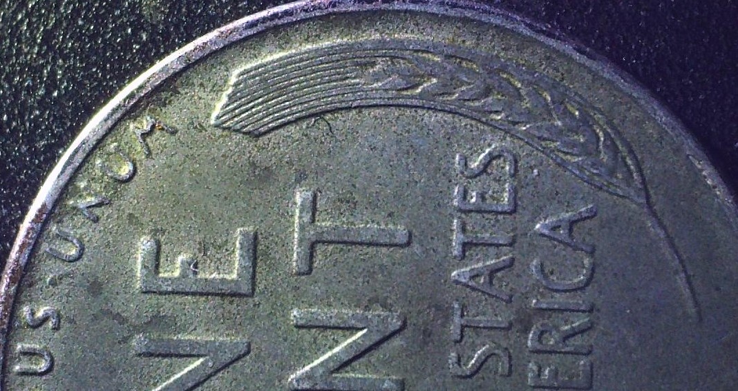 1943-P-Lincoln-Wheat-Cent-----Steel-W/Full-Stalks