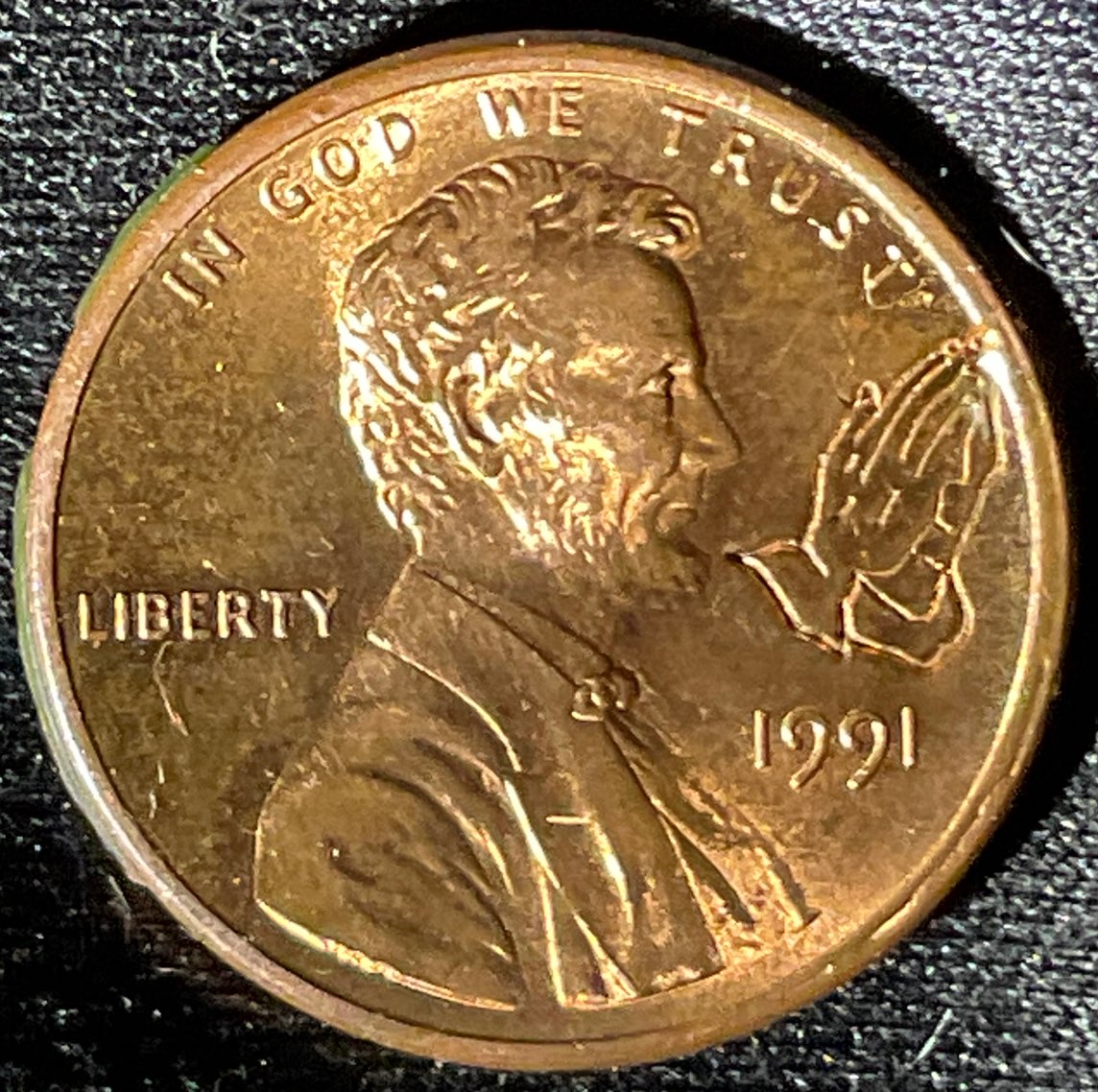 1991-Lincoln-Cent-Praying-Hands?