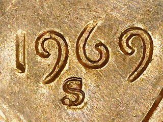 Lincoln-Cent-1969-S-Over-S--Uncirculated