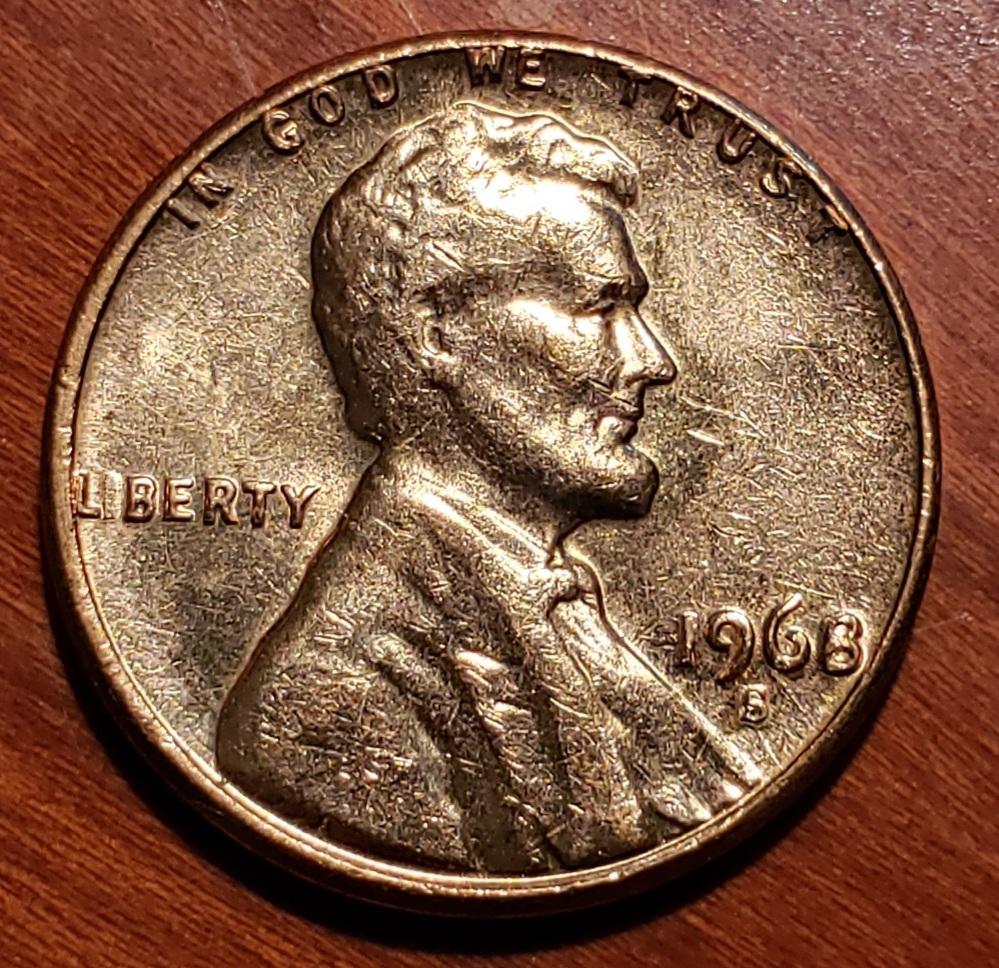 Lincoln-Cent-1968-S-