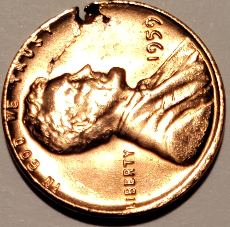 1959-LMC-Big-Die-Crack-OBV-&-REV-From-Fresh-Roll