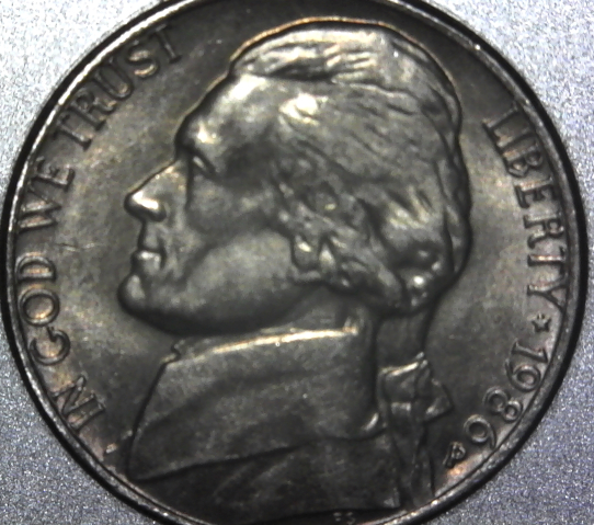Improperly-Annealed-Planchet-1986-P-Nickel