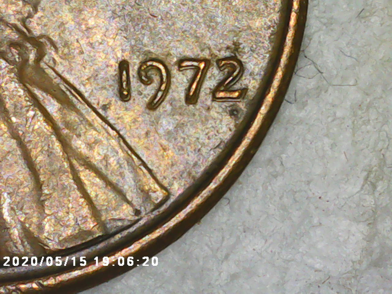 1972-Lincoln-Penny-Machine-Doubling-On-Date