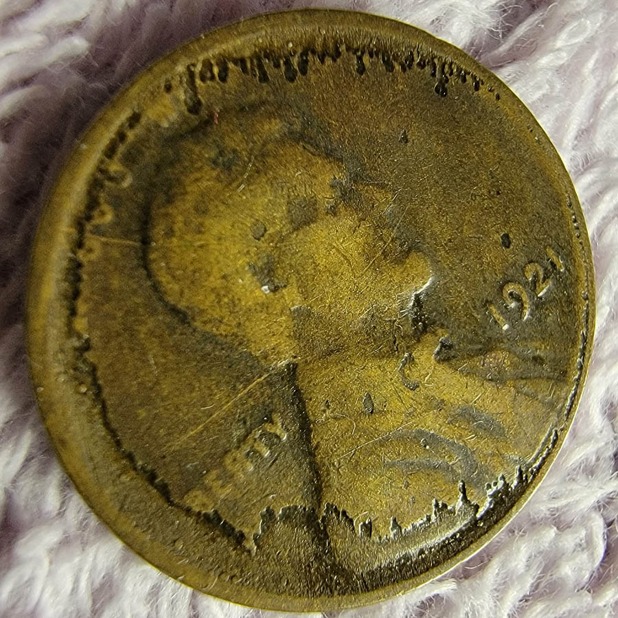 1921-S-Wheat-Cent---Curious-Erosion