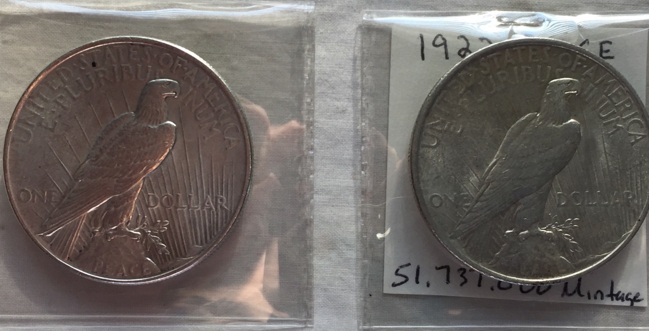 1922-Peace-Dollars-What-Grade-And-Which-One-Should-I-Keep-Help-Please