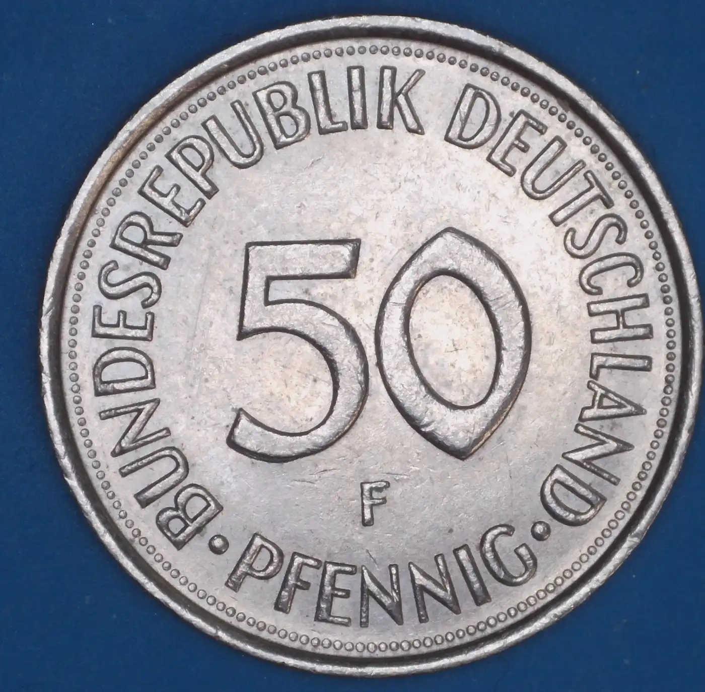 1990-F-50-Pfennig-Doubling?-Deutschland