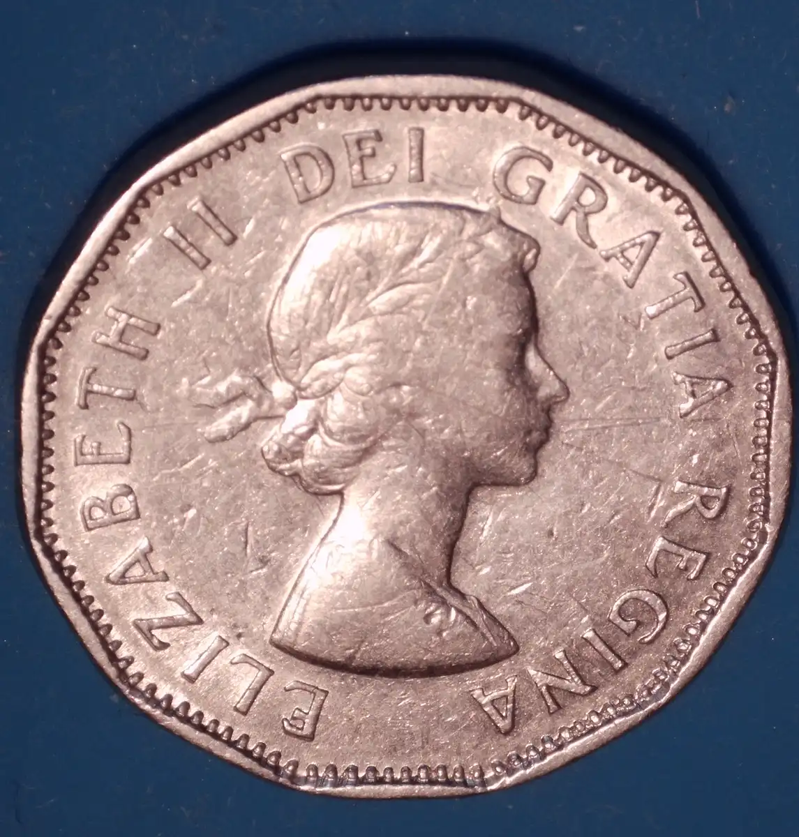 1961-5-Cent-Canadian-Doubling