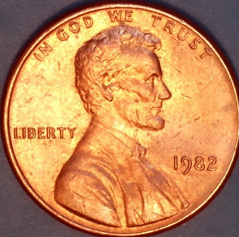 1982-P-Small-Date-Copper-Penny-Die-Cracks-Both-Sides