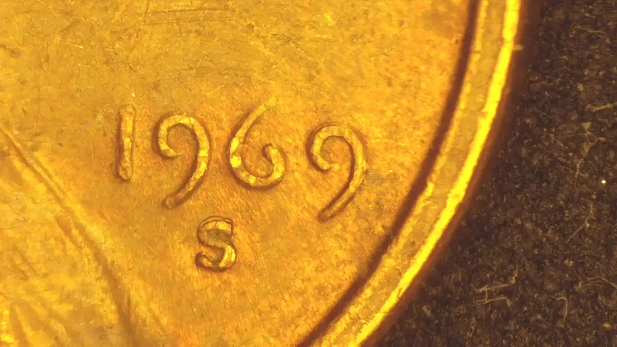 1969-S-Penny-Is-This-Extra-Thickness-On-Lettering?