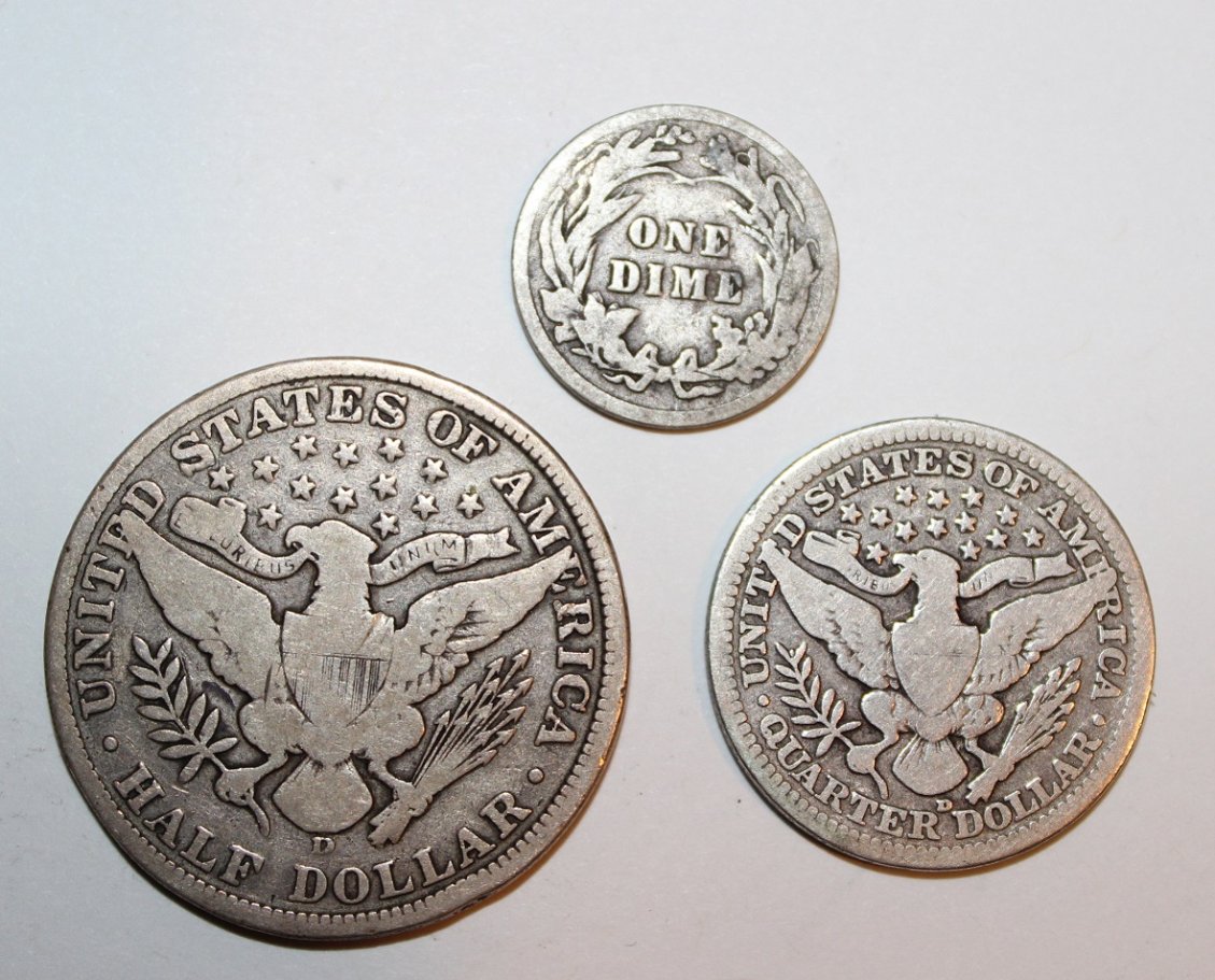 Barber-Dime,-Quarter-And-Half:-Are-They-Real?