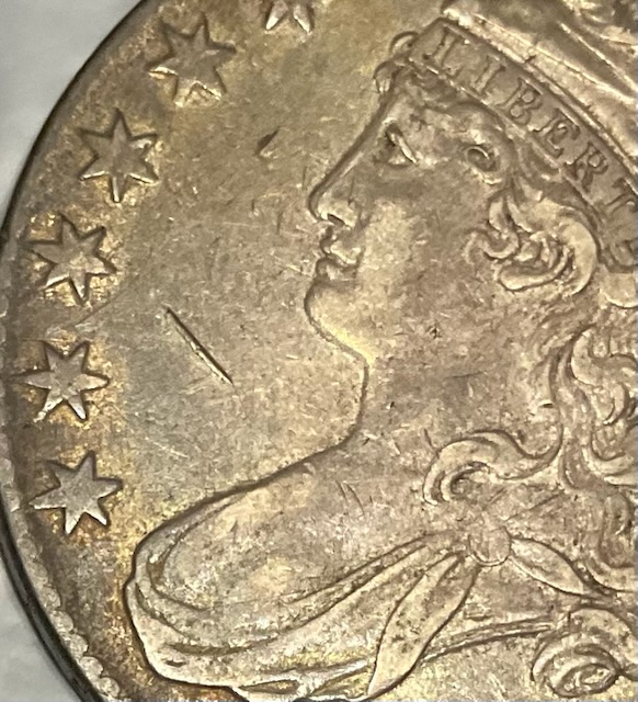 1832-Capped-Bust-Half-For-Grading