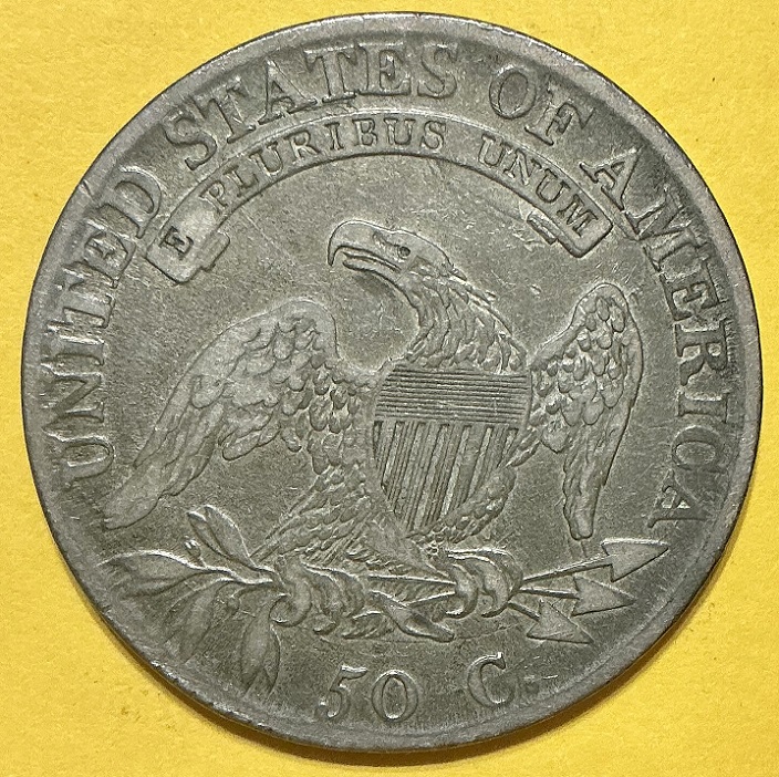 1817-Capped-Bust-Half-For-Grading-/-Overton