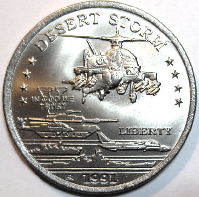 Post-A-Coin-Or-Medal-Devoted-To-A-Military-Subject