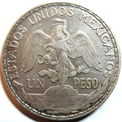 Mexico-1910-Peso-For-Grading