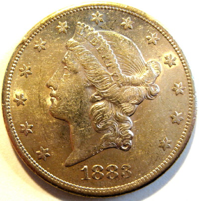 1883-S-$20-Liberty-For-Grading
