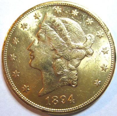 1894-S-$20-Liberty-For-Grading