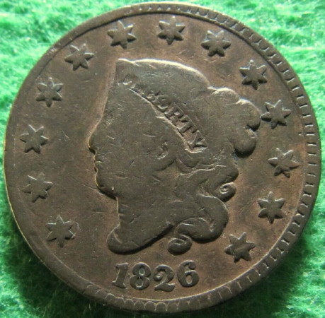 1826-Large-Cent-For-Grading