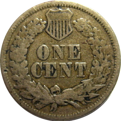 1860-Indian-Cent-For-Grading