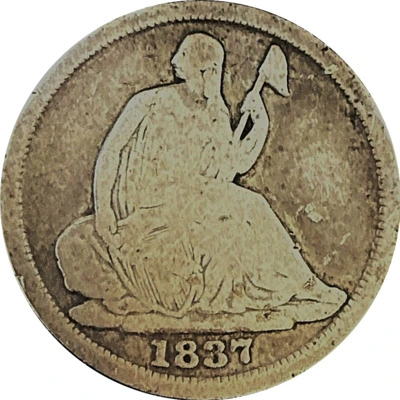 1837-Seated-Liberty-Half-Dime-For-Grading