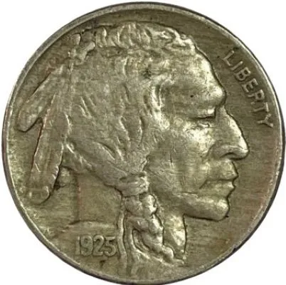 1925-Buffalo-Nickel-For-Grading