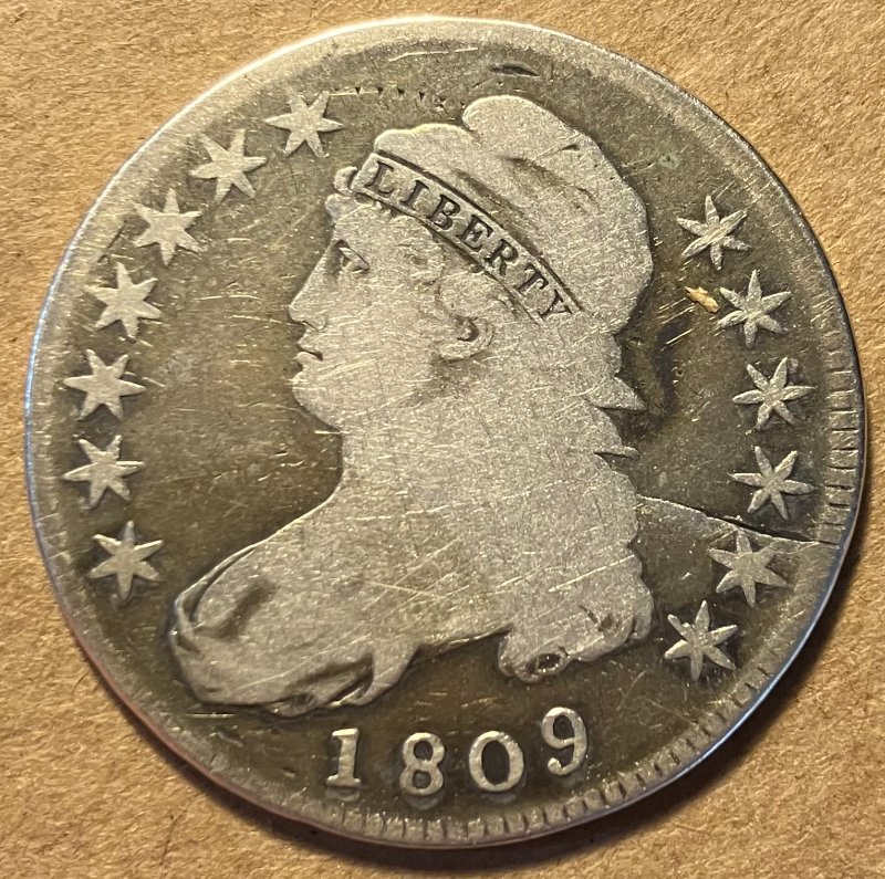 1823-Bust-Dime.-PMD,-Counter-Stamp-Or-Something-Else?