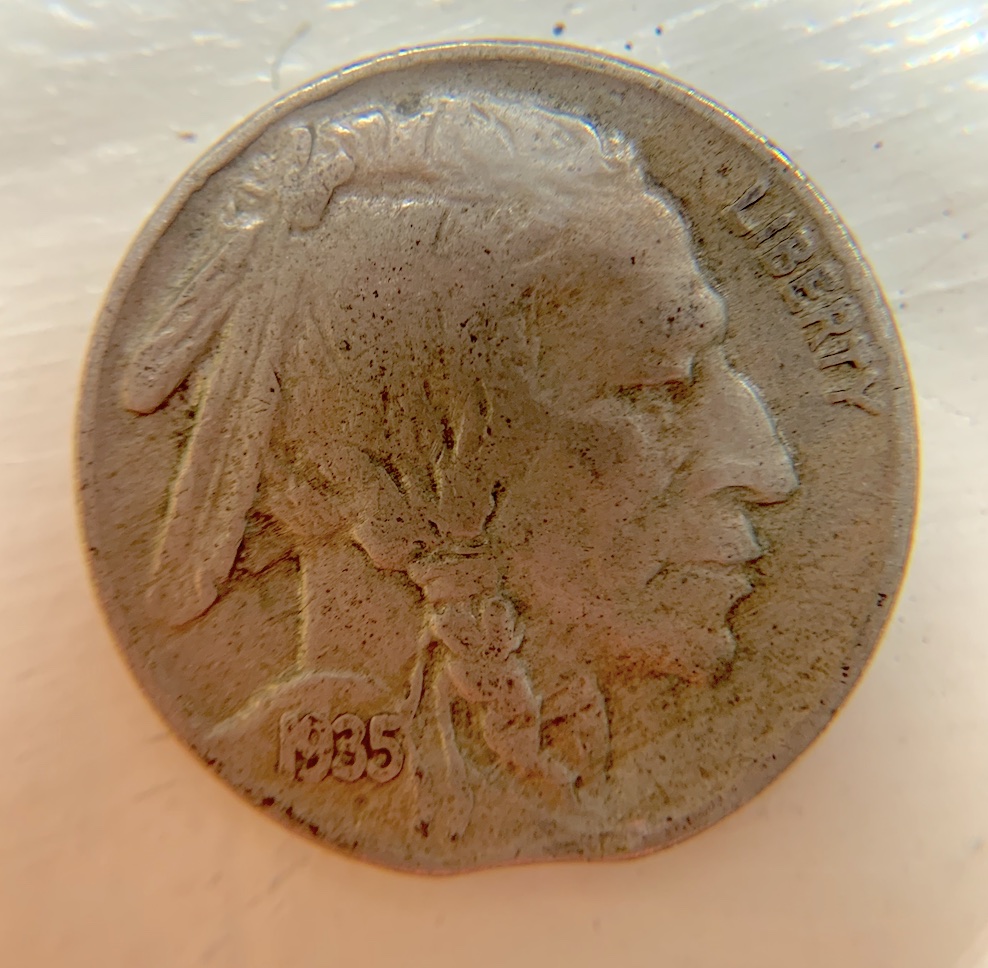 1935-Buffalo-Clipped-Planchet-Or-PMD?