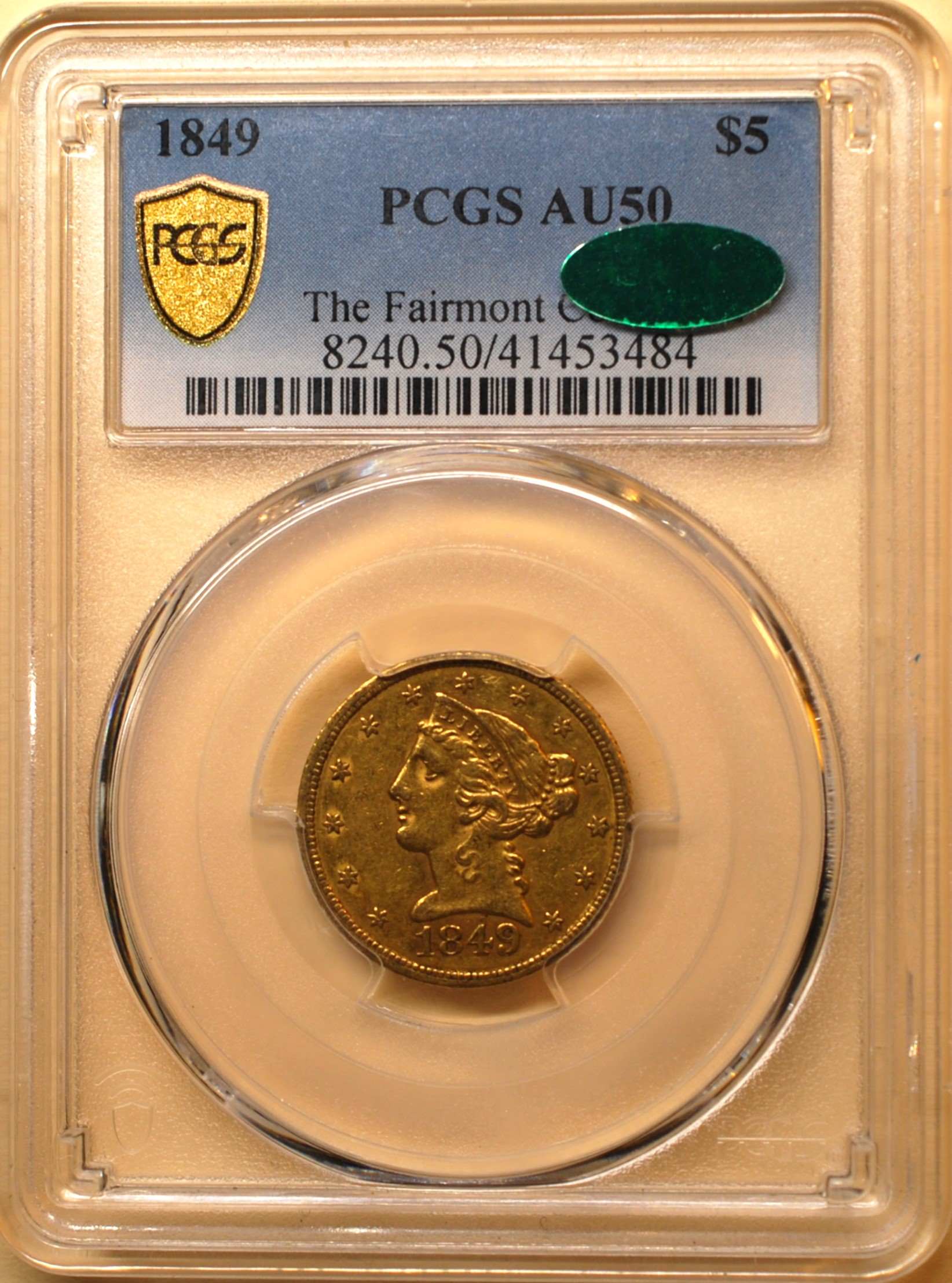 Another-Liberty-Half-Eagle:--1849-In-PCGS-Slab