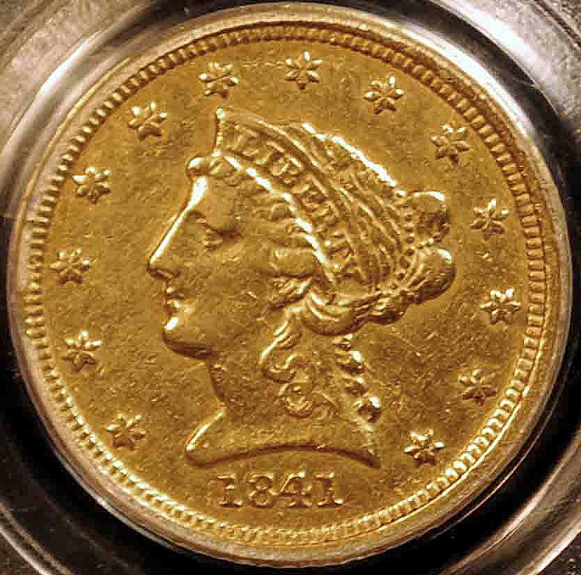 1841-C-Liberty-Quarter-Eagle-For-Grade-And/Or-Comment