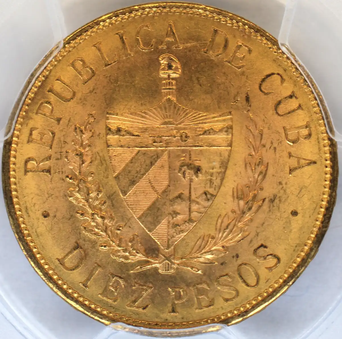 1915-Cuba-10-Pesos-Gold