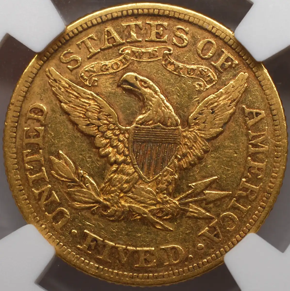 1868-Half-Eagle-For-Grade-And-Comment