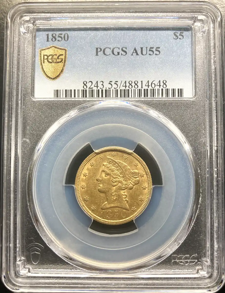 1850-Half-Eagle-From-The-Fresno-Coin-Show