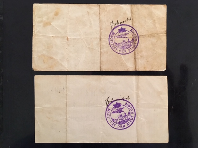 Ragnit-Notgeld-ID-Help