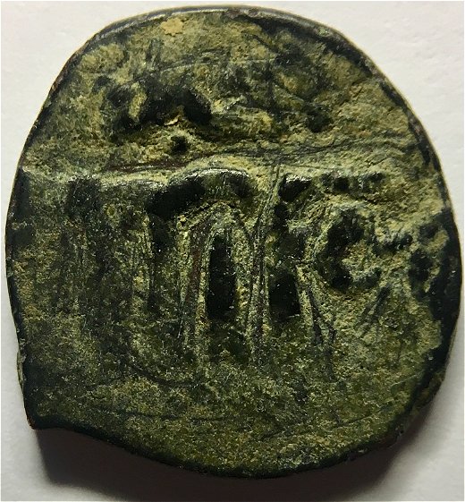 Ancient-Indian-Coin,-Flower?-ID-Help