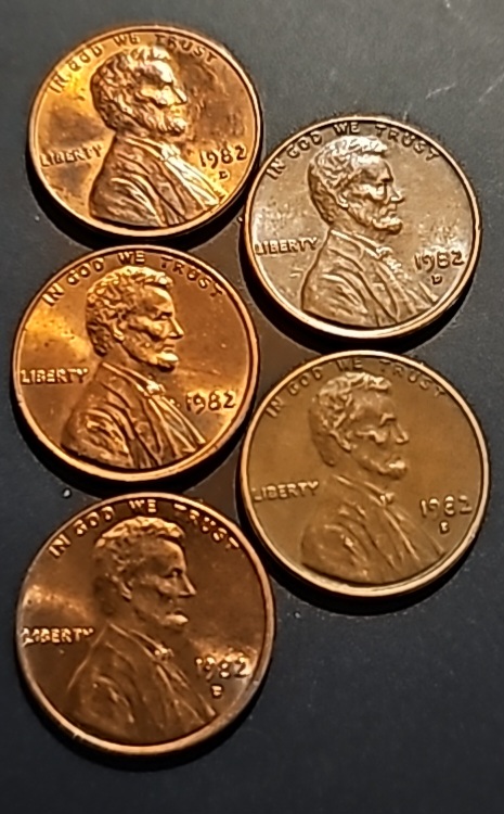 1982-D-Copper-Coins.-I-Seem-To-Have-Come-Across-A-Lot-Of-Them